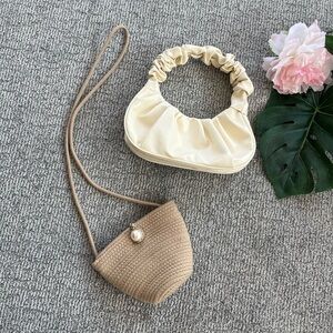 Two Small Neutral Bags